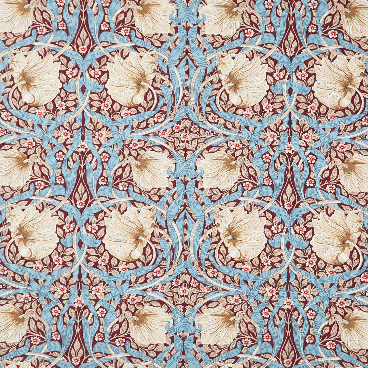 Lodden - Small Pimpernel Tealberry Yardage