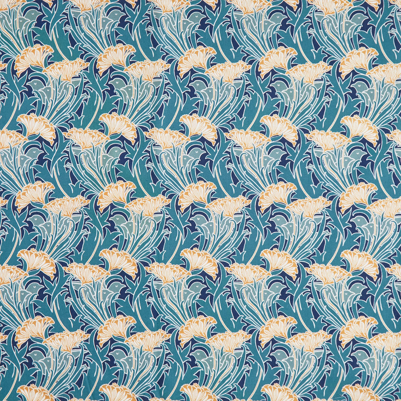 Lodden - Laceflower Teal Yardage