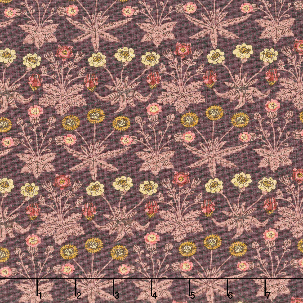 Lodden - Daisy Fields Madder Yardage