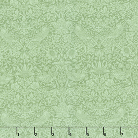 The Trellis Palette - Tonal Strawberry Thief Herball Yardage