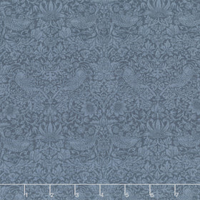 The Trellis Palette - Tonal Strawberry Thief Inky Fingers Yardage