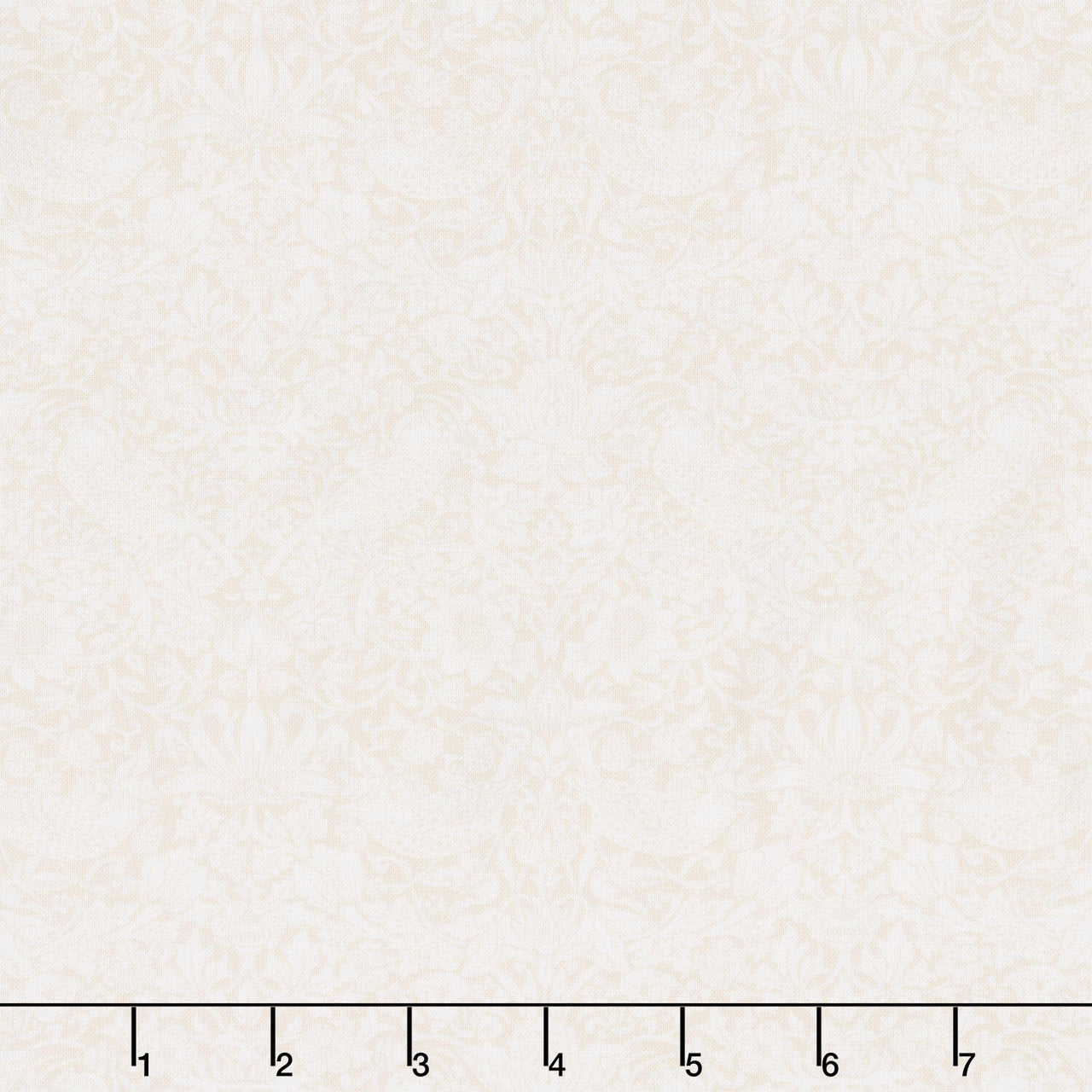 The Trellis Palette - Tonal Strawberry Thief Powdered Chalk Yardage