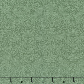 The Trellis Palette - Tonal Strawberry Thief Tump Yardage