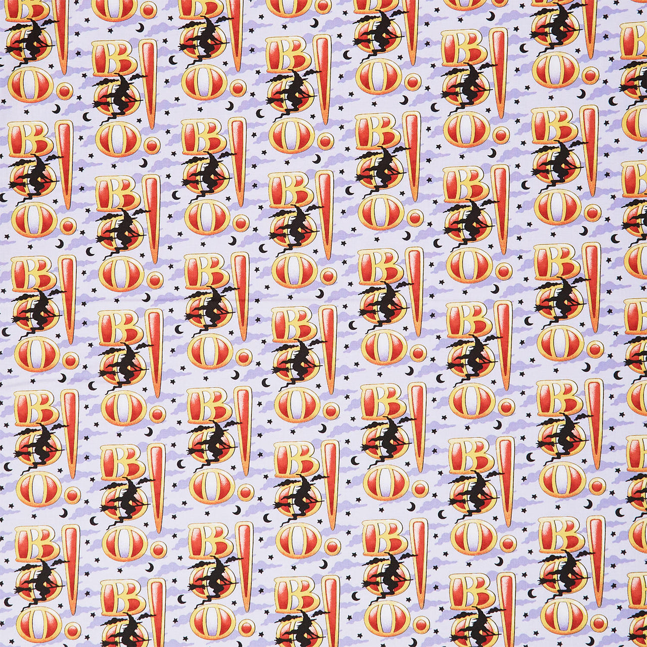 Moonlit Mischief - Boo! Lilac Yardage