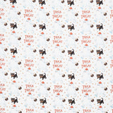 Moonlit Mischief - Trick or Treat White Yardage