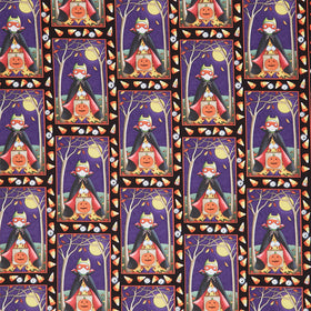 Moonlit Mischief - Halloween Trickster Multi Yardage