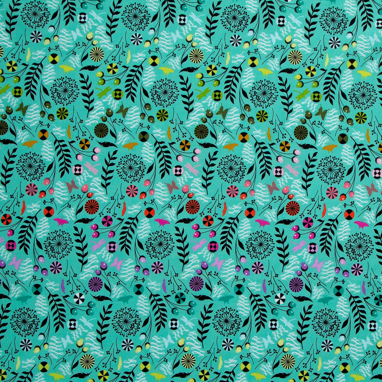 Prince Charming Deja Vu - Dandelion Sweetmint Yardage