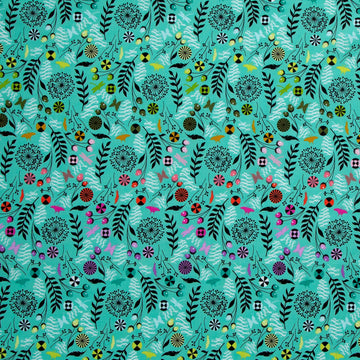 Prince Charming Deja Vu - Dandelion Sweetmint Yardage