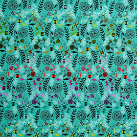 Prince Charming Deja Vu - Dandelion Sweetmint Yardage