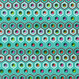 Prince Charming Deja Vu - Hex Box Sweetmint Yardage