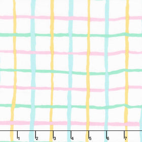 Kaffe Fassett Collective - August 2026 Grid Pastel Yardage