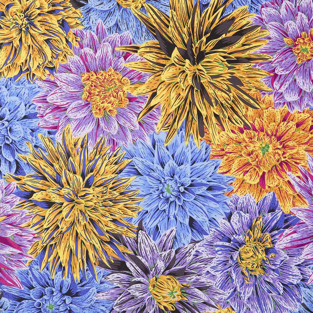 Kaffe Fassett Collective - August 2026 Bursting Stripes Cool Yardage