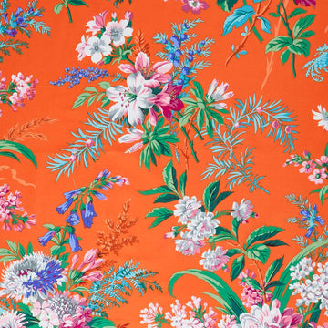 Kaffe Fassett Collective - August 2026 Jardin Orange Yardage