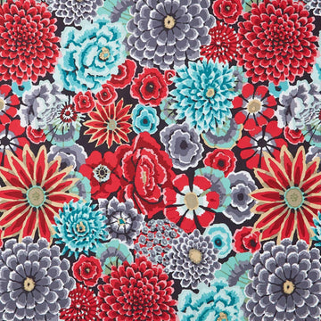 Kaffe Fassett Collective - August 2026 Bursting Stripes Contrast 108" Wide Backing