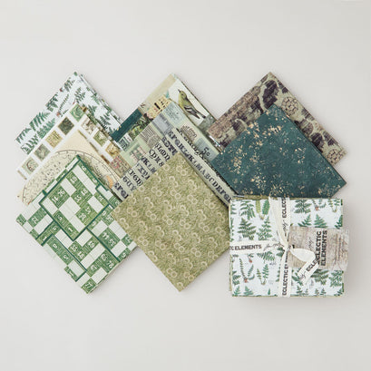 Eclectic Elements - Palette Green Fat Quarter Bundle