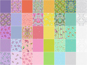 Full Moon Forest II Tula Pink's 50th Collection Fat Quarter Bundle