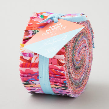 Kaffe Fassett Collective August 2025 Hot Colorstory 2 1/2" Strips