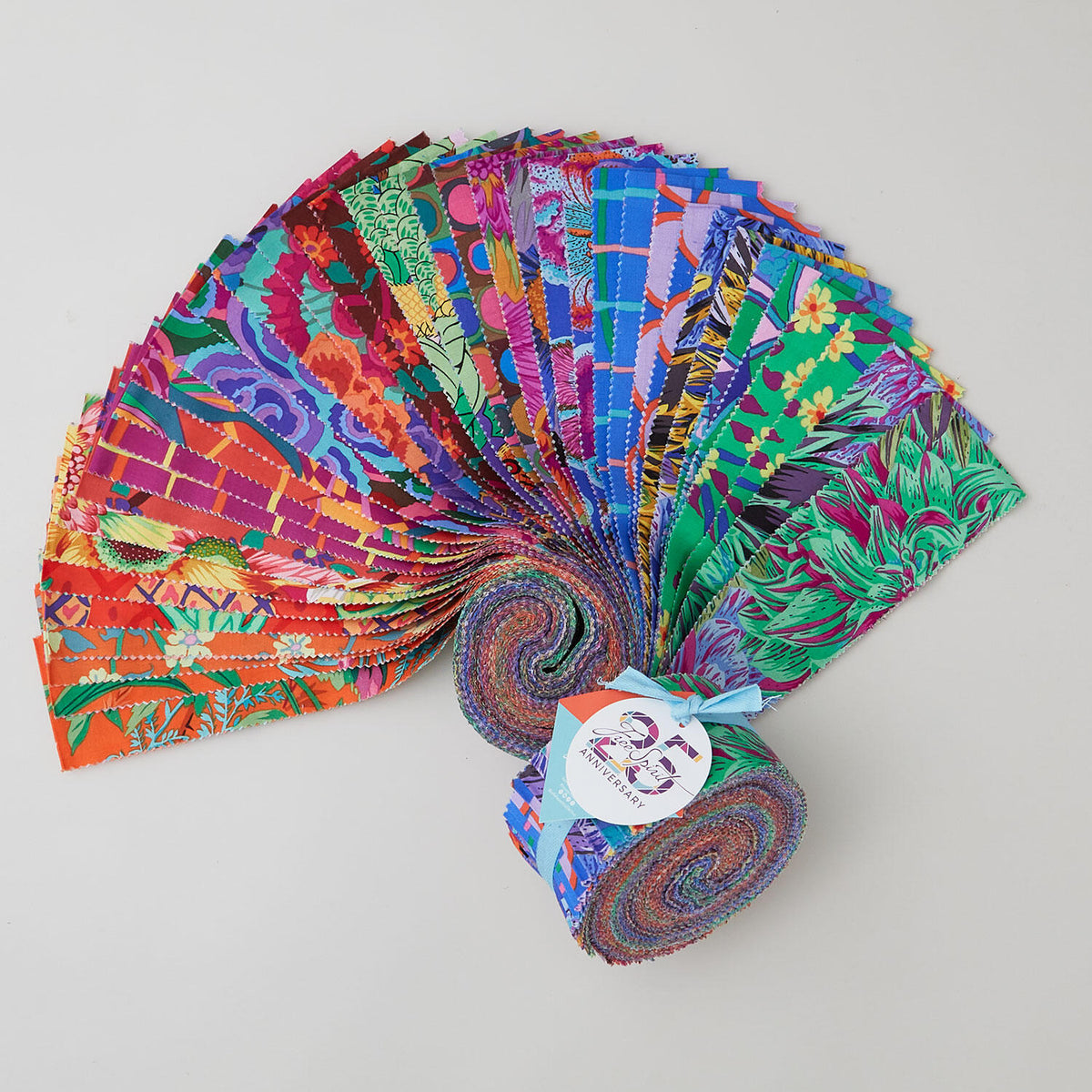 Kaffe Fassett Collective - August 2026 Jewel Colorway 2 1/2" Strips