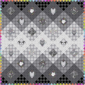 Tula Pink Fade to Gray Quilt Kit