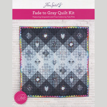 Tula Pink Fade to Gray Quilt Kit