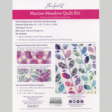 Tula Pink Marine Meadow Quilt Kit