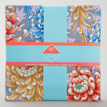 Kaffe Fassett Collective August 2025 Cool Colorstory 10" Squares