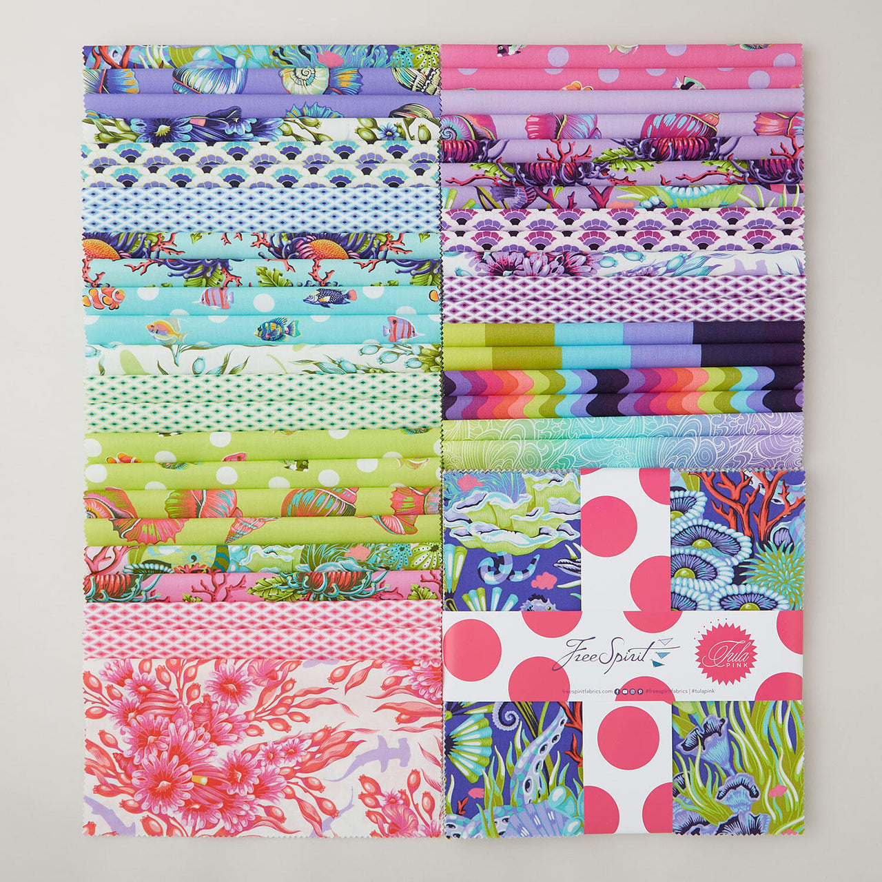 Floral Reef Collection 10" Squares