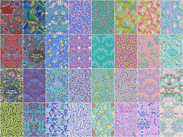 Saturday Stash Kaffe Fassett x The Original Morris & Co. 10" Squares