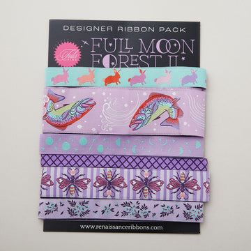 Tula Pink Full Moon Forest Designer Ribbon Pack - Blossom