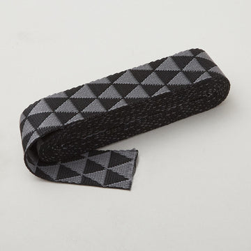 Tula Pink Kinda Shady Webbing - Carbon 1-1/2" Wide