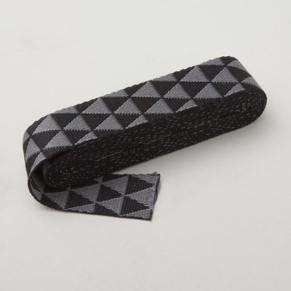 Tula Pink Kinda Shady Webbing - Carbon 1-1/2" Wide
