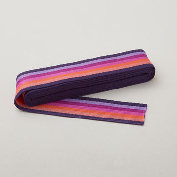 Tula Pink Floral Reef Collection Smooth Sailing 1-1/2" Webbing - Ultraviolet