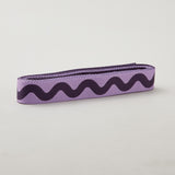 Tula Pink Floral Reef Collection Lil Squiggle 1" Webbing - Ultraviolet