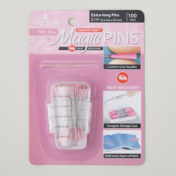 Magic Pins™ Extra Long Fine Pins - 100 count
