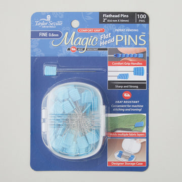 Magic Pins™ Flat Head Fine - 100 count