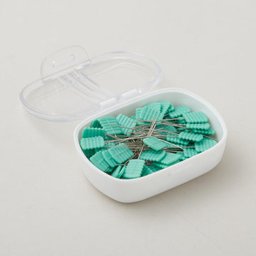 Magic Pins™ Flathead Patchwork Extra Long Fine Pins - 100 count