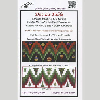 Dec La Table Tablerunner Pattern