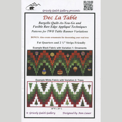 Dec La Table Tablerunner Pattern