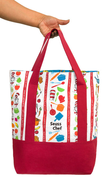 Grocery Bag - Seuss Chef Free Quilt Pattern by Ariga Mahmoudlou