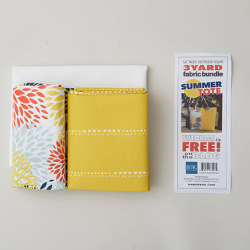 3YD Summer Outdoor Fabric Tote Kit
