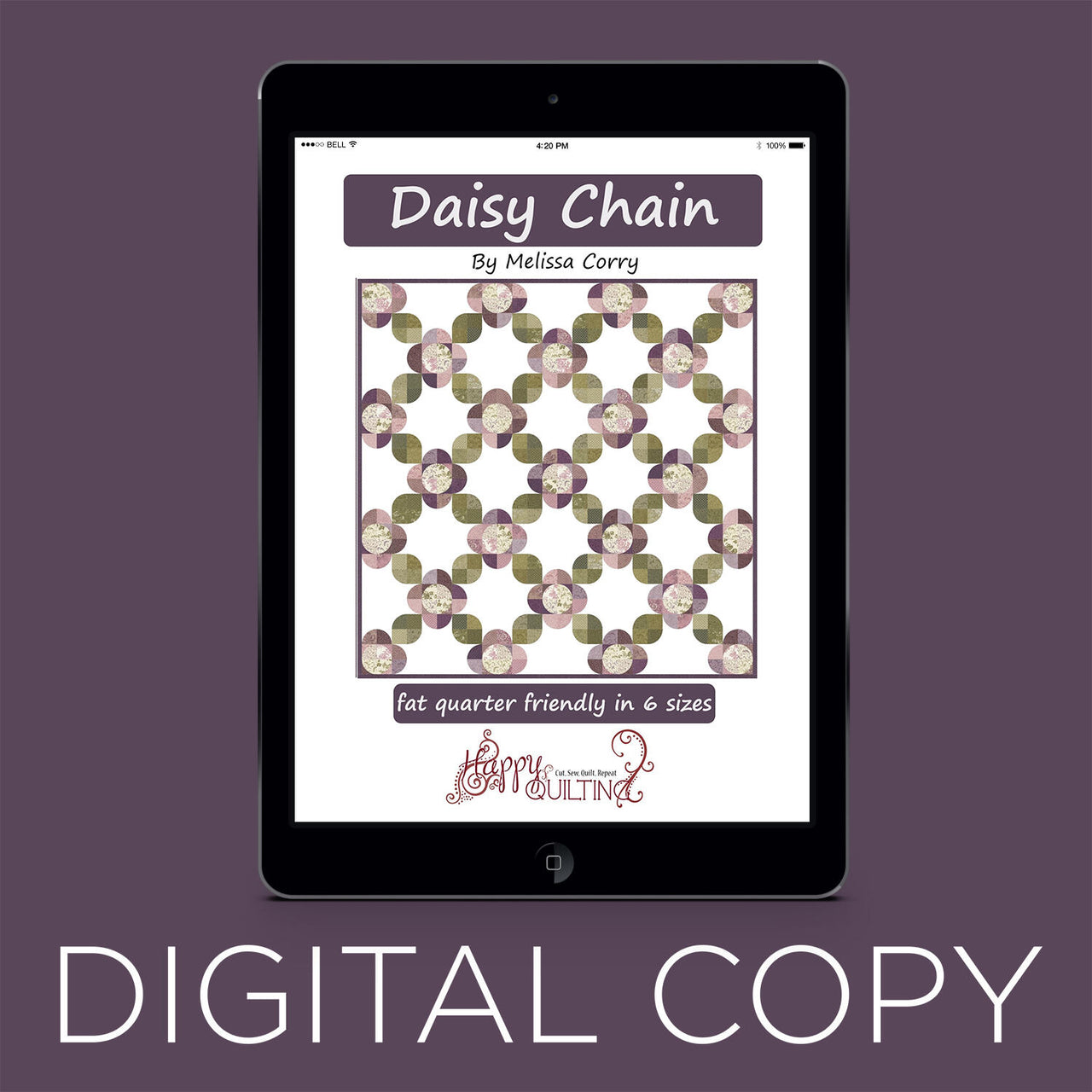 Digital Download - Daisy Chain Quilt Pattern