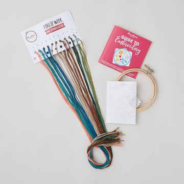 Forest Walk Mini Embroidery Kit