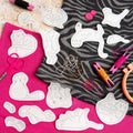 Stick & Stitch Embroidery Pack - Curious Cats