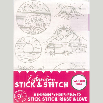 Stick & Stitch Embroidery Pack - Wander Free