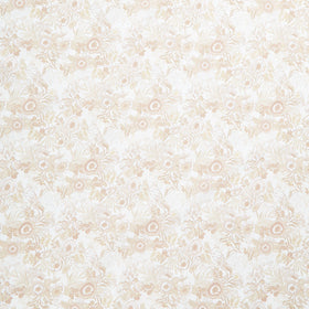 Cinnamon Stick - Large Packed Floral Cream Yardage