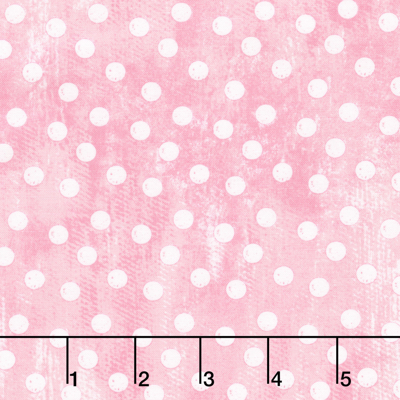Peek a Boo Bunnies - Large Dots Pink Yardage
