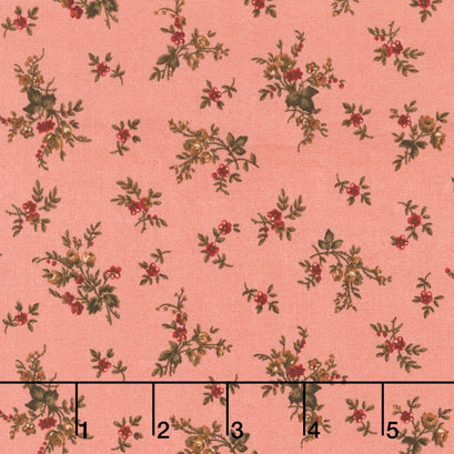 Scrap Basket Favorites - Vintage Floral Pink Yardage