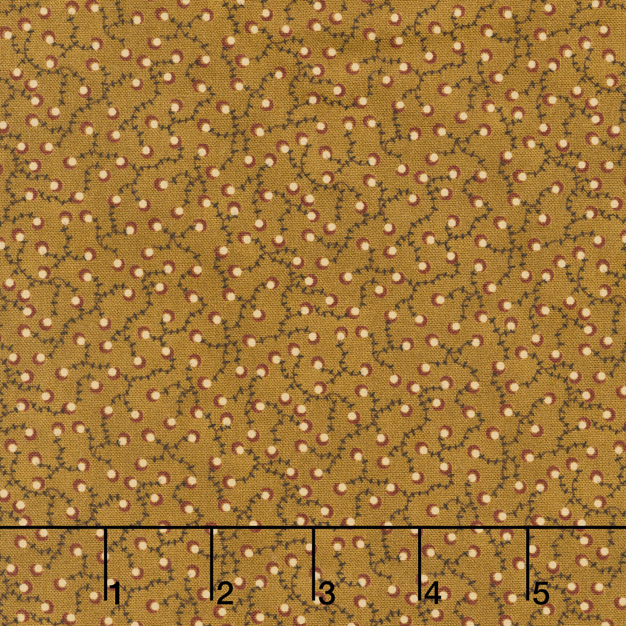 Scrap Basket Favorites - Briar Bramble Gold Yardage