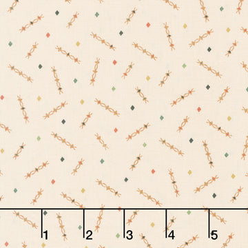Spiced Favorites - Confetti Sprinkles Wheat 108" Wide Backing