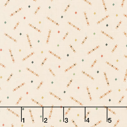 Spiced Favorites - Confetti Sprinkles Wheat 108" Wide Backing